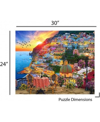 Springbok's 1000 Piece Jigsaw Puzzle Positano Italy - Made in USA $33.89 - Jigsaw Puzzles