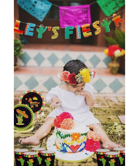 45 PCS Mexican Themed Party Plates and Napkins Sets Lets Fiesta Banner Fiesta Party Supplies Fiesta Party Decoration Mexican ...