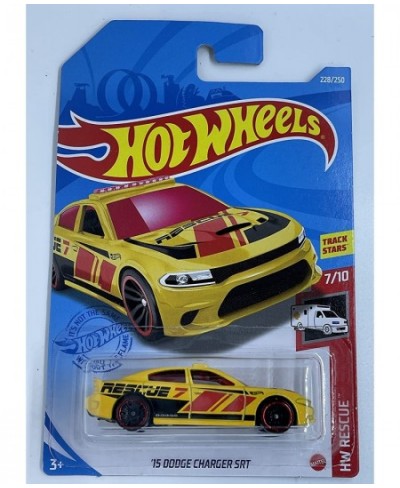 '15 Dodge Charger SRT - Yellow - Rescue - 7/10 $14.65 - Kids' Play Cars & Race Cars