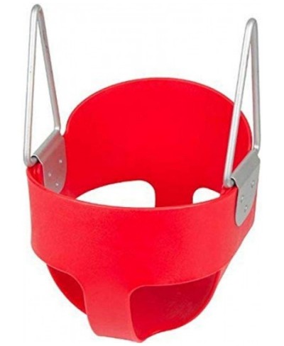 Swing Set Stuff Highback Full Bucket Seat Only with SSS Logo Sticker Red $74.31 - Play Sets & Playground Equipment