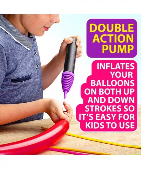 200 Twisting Balloons with Hand Pump- double action pump for sculpting balloon animals. Premium balloons. $28.13 - Kids' Part...