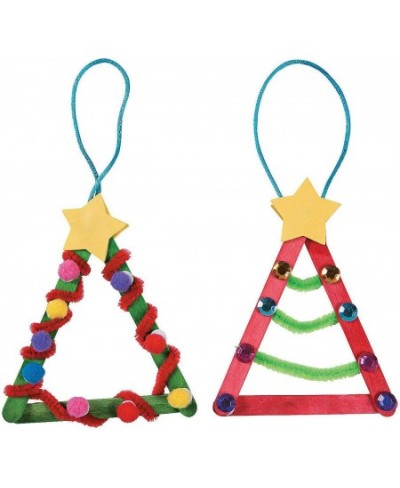 Craft Stick Christmas Tree Ornaments - Crafts for Kids and Fun Home Activities $26.29 - Kids' Drawing & Writing Boards