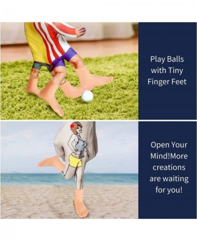 Finger Feet Puppet Tiny Feet Set Left and Right Small Feet for Fun Little Feet Fingers for Adults and Kid Pack of 6 $25.20 - ...