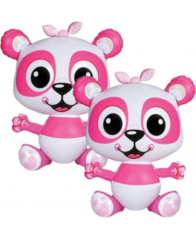 Pink Panda Inflates Set of 2 Blow-Up Panda Inflates for Birthday Party Favors Party Decorations and Supplies Pool Party Float...