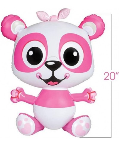 Pink Panda Inflates Set of 2 Blow-Up Panda Inflates for Birthday Party Favors Party Decorations and Supplies Pool Party Float...