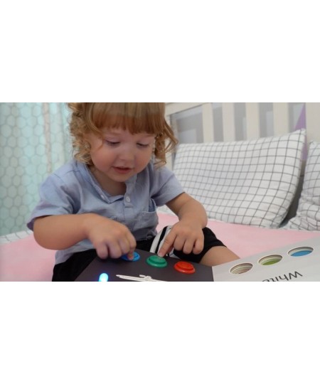 Colors for Babies Books with LED Light Innovative Toys for 9 Months to 3 Years Old to Learn Colors. $33.98 - Electronic Learn...