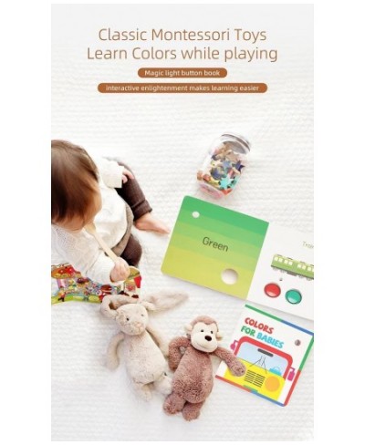 Colors for Babies Books with LED Light Innovative Toys for 9 Months to 3 Years Old to Learn Colors. $33.98 - Electronic Learn...