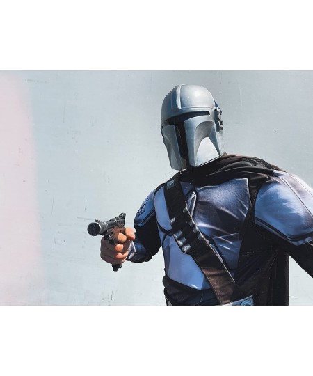 Mando Blaster Foam Pistol Prop for Cosplay Halloween Costume $47.32 - Toy Foam Blasters & Guns