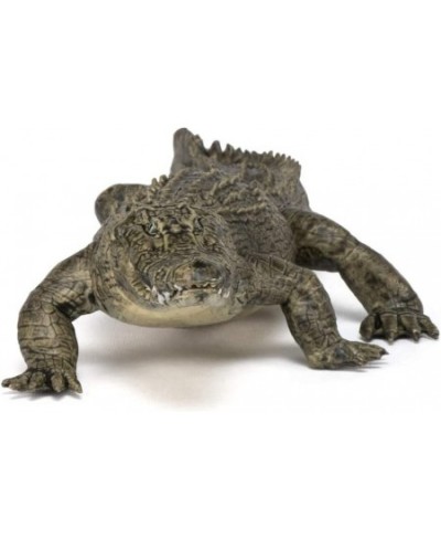 Hand-Painted - Figurine -Wild Animal Kingdom - Alligator -50254 -Collectible - for Children - Suitable for Boys and Girls- fr...