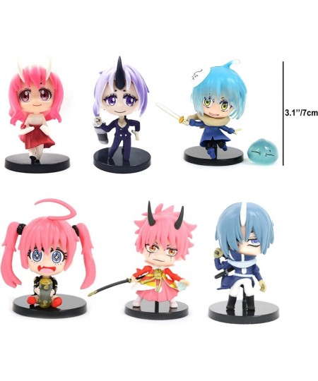 That Time I Got Reincarnated as a Slime Figure That Time I Got Reincarnated as a Slime Merch Anime Action Figure (6pcs That T...