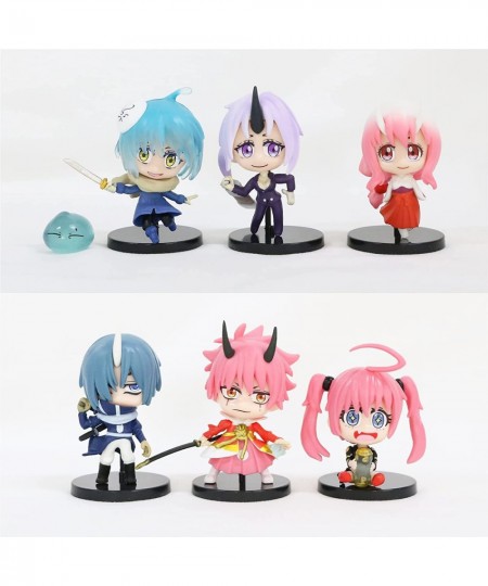 That Time I Got Reincarnated as a Slime Figure That Time I Got Reincarnated as a Slime Merch Anime Action Figure (6pcs That T...