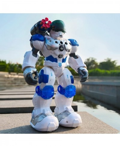 Large RC Smart Robot Toys for Kids Remote Control Singing Dancing and Battle Moonwalking Gesture Sensing Soft Darts Shooting ...