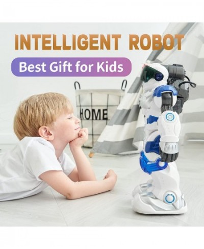 Large RC Smart Robot Toys for Kids Remote Control Singing Dancing and Battle Moonwalking Gesture Sensing Soft Darts Shooting ...