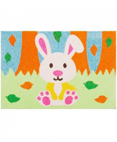 AW883 Woodland Animal Sand Art Pictures - Pack of 8 For Children to Decorate and Display Ideal Kids Arts and Crafts Project a...