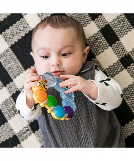 Teether-pillar Rattle and Chill Teething Toy Ages 3 months + $14.74 - Baby Teether Toys