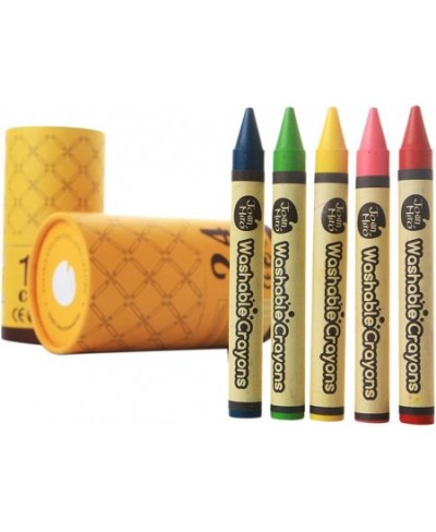 24 Kids Crayons Toddlers Paint eco-Crayons Sticks Toys Child Safety Non-Toxic Washable Fun Markers Coloring Paint Kit Drawing...