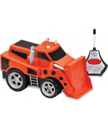 Squeezable Remote Control Bulldozer. Toddler RC Construction Toy for Kids Age 2 and up $57.70 - Kids' Play Construction Vehicles