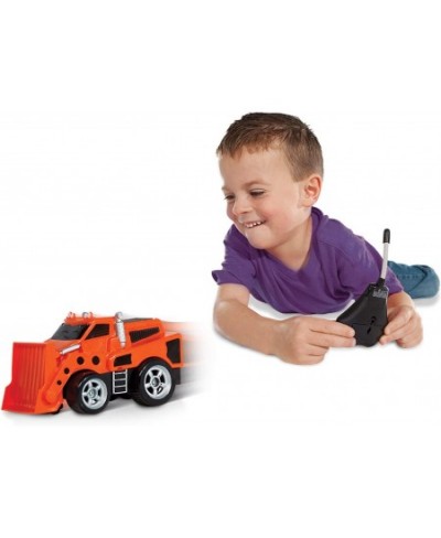 Squeezable Remote Control Bulldozer. Toddler RC Construction Toy for Kids Age 2 and up $57.70 - Kids' Play Construction Vehicles