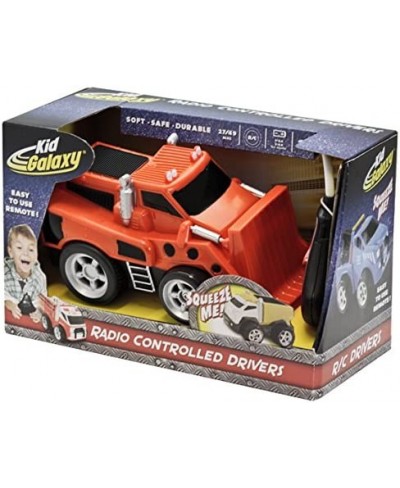 Squeezable Remote Control Bulldozer. Toddler RC Construction Toy for Kids Age 2 and up $57.70 - Kids' Play Construction Vehicles