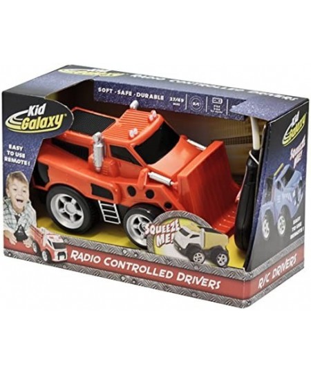 Squeezable Remote Control Bulldozer. Toddler RC Construction Toy for Kids Age 2 and up $57.70 - Kids' Play Construction Vehicles