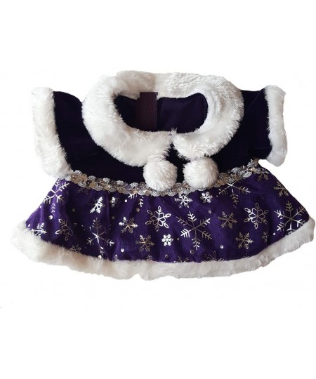 Purple Snowflake Dress Outfit Teddy Bear Clothes Fits Most 14" - 18" Build-a-bear and Make Your Own Stuffed Animals $34.69 - ...