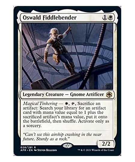 Magic: the Gathering - Oswald Fiddlebender (028) - Foil - Adventures in The Forgotten Realms $12.71 - Trading Cards & Accesso...