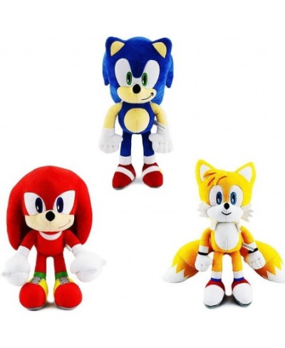 6pieces Soft and Cute Stuffed Dolls Plush Stuffed Animals Party Decorations Fan Collectibles 12" (SonicMilesKnuckles) $80.15 ...