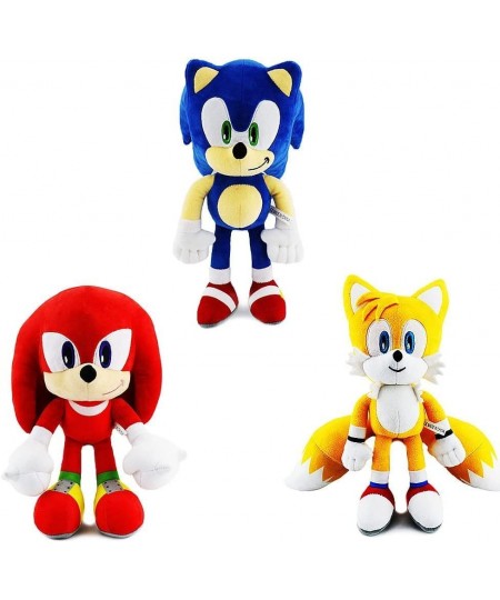 6pieces Soft and Cute Stuffed Dolls Plush Stuffed Animals Party Decorations Fan Collectibles 12" (SonicMilesKnuckles) $80.15 ...