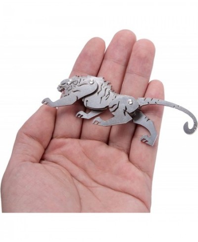 3D Puzzle Gift for Men Tiger Model Kit 3D Metal Puzzle for Adults Crafts Desk Ornament $15.74 - 3-D Puzzles