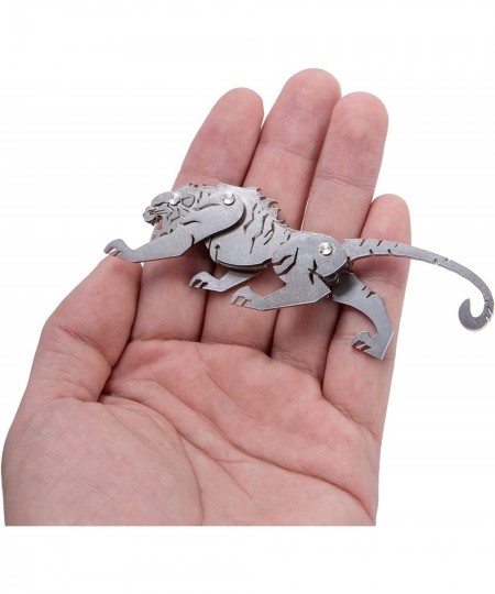 3D Puzzle Gift for Men Tiger Model Kit 3D Metal Puzzle for Adults Crafts Desk Ornament $15.74 - 3-D Puzzles