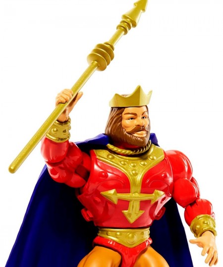 Origins King Rando 5.5-in Action Figures Battle Figures for Storytelling Play and Display Gift for 6 to 10-Year-Olds and Adul...