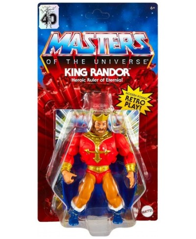 Origins King Rando 5.5-in Action Figures Battle Figures for Storytelling Play and Display Gift for 6 to 10-Year-Olds and Adul...