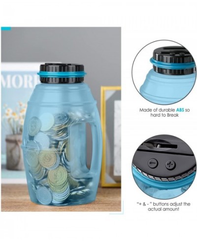 X-Large Piggy Bank for Adults Digital Coin Counting Bank with LCD Counter 2.8L Capacity Coin Bank Money Jar for Adults Design...