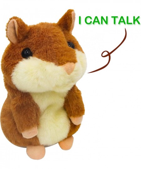 Chatter Hamster Toy Kids Birthday Gift Toy - CPC Approved Hamster Toy Repeat Talking - Soft Hamster Plush Toy - Interactive P...