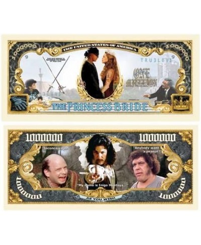 Princess Bride Million Dollar Bills - Pack of 5 $16.82 - Gags & Practical Joke Toys