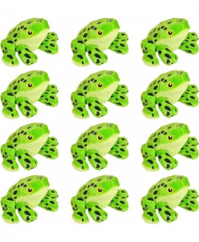 Forest & Twelfth Mini Stuffed Green Frog 12 Pack Stuffed Animal Plush Toys for Kids Ocean Animals Party Favors and Goody Bags...