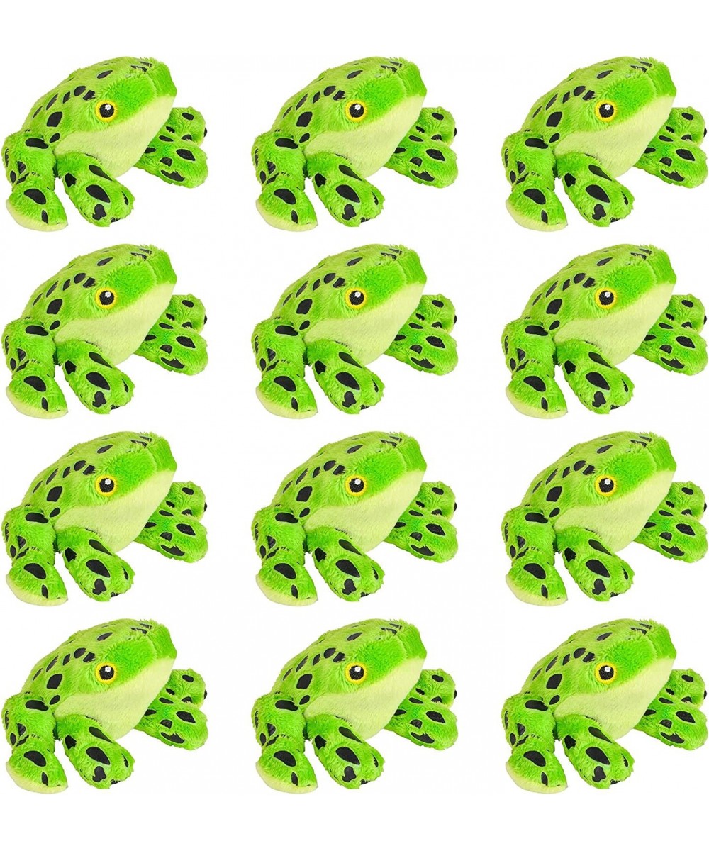 Forest & Twelfth Mini Stuffed Green Frog 12 Pack Stuffed Animal Plush Toys for Kids Ocean Animals Party Favors and Goody Bags...