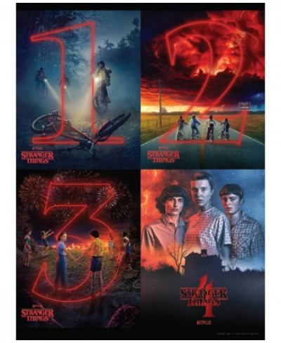 Stranger Things Poster Collage - 1000 Piece Jigsaw Puzzle $17.73 - Jigsaw Puzzles