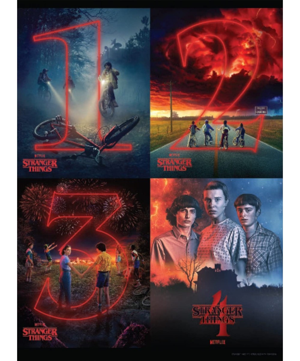 Stranger Things Poster Collage - 1000 Piece Jigsaw Puzzle $17.73 - Jigsaw Puzzles