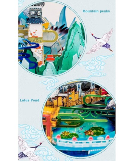 MU Yun-Meng Lake 3D Metal Model Kits DIY Puzzle $71.47 - 3-D Puzzles