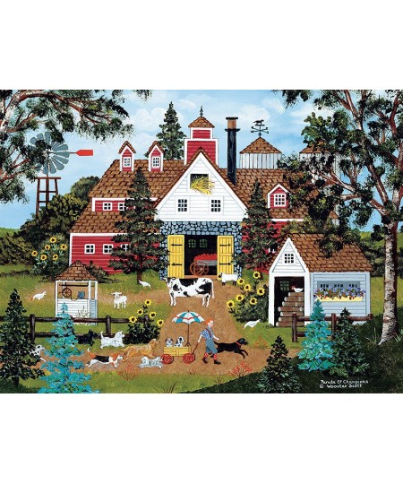 Jane Wooster Scott - Parade of Champions- 550 Piece Jigsaw Puzzle $20.94 - Jigsaw Puzzles