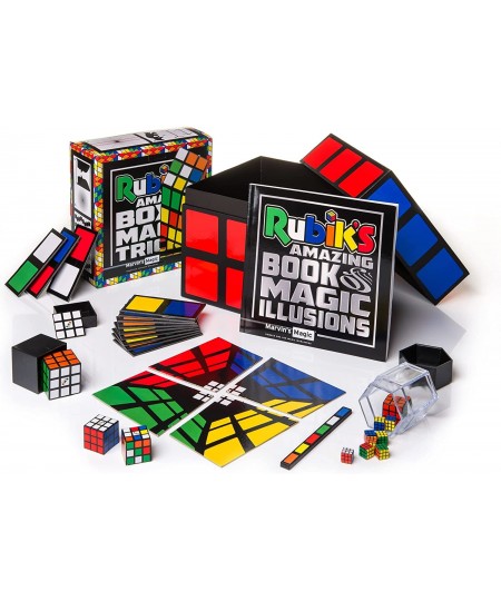 MM OAS 7101 Rubik's Amazing Box of Magic Illusions - Magic Set for Kids Rubik's Magic Set Magic Tricks for Children $61.57 - ...