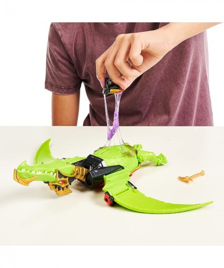 Dino Gold Pterodactyl Dino Dissection. Dissect Rescue and Attack. Exclusive Hunter and Dinosaur Playset. Will You find Real G...