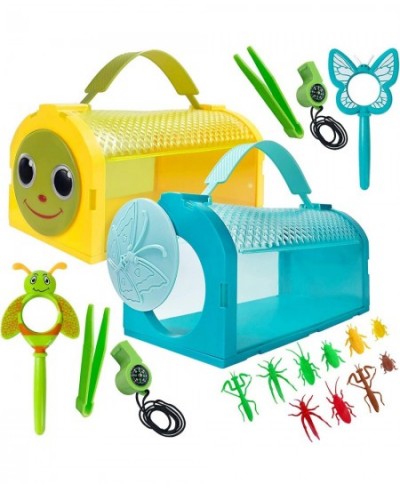 Outdoor Explorer Kit & Bug Catcher Kit with Vest Binoculars Magnifying Glass Butterfly Net Hat and Backpack Camping Adventure...