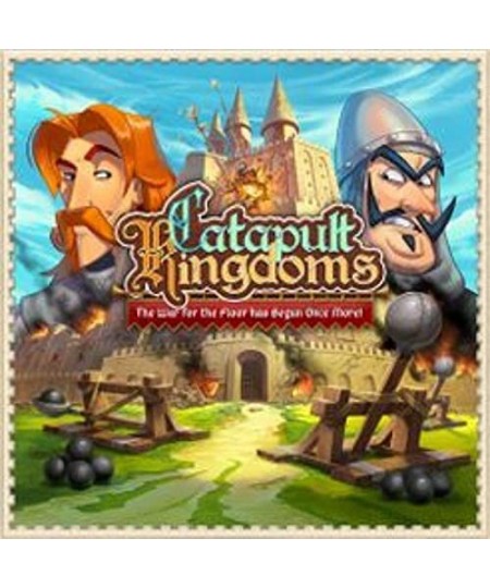 Catapult Kingdoms Board Game (KICKSTARTER Exclusive) Ready aim Launch The catapults — Knock Down All Your opponent's Troops t...