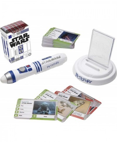 Pictionary Air Star Wars Family Drawing Game for Kids and Adults with R2-D2 Lightpen and Two Levels of Clues $33.94 - Play Fi...