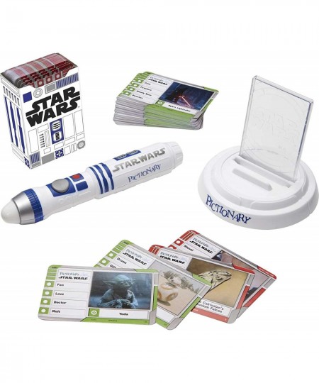 Pictionary Air Star Wars Family Drawing Game for Kids and Adults with R2-D2 Lightpen and Two Levels of Clues $33.94 - Play Fi...