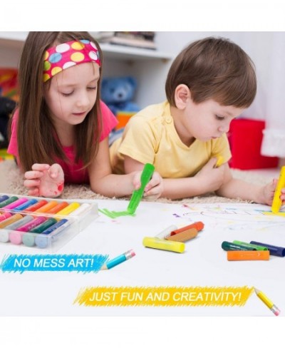 Washable Tempera Paint Sticks | Non-Toxic Quick Drying & No Mess Paint Sticks for Kids (12 Bright Colors) $22.87 - Kids' Draw...