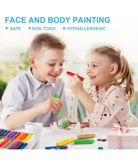 Washable Tempera Paint Sticks | Non-Toxic Quick Drying & No Mess Paint Sticks for Kids (12 Bright Colors) $22.87 - Kids' Draw...