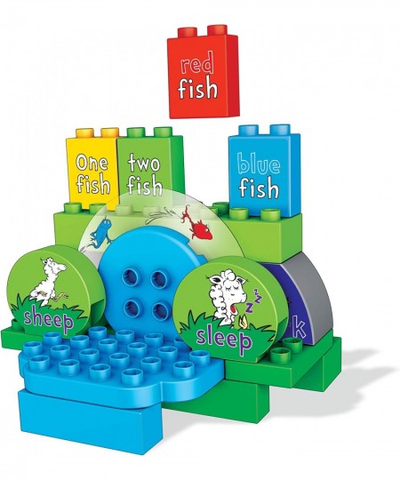 Bloks Dr. Seuss One Fish Two Fish Pond $33.03 - Toy Building Sets